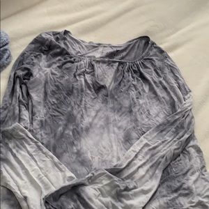 Soft and sexy bell sleeve long sleeve